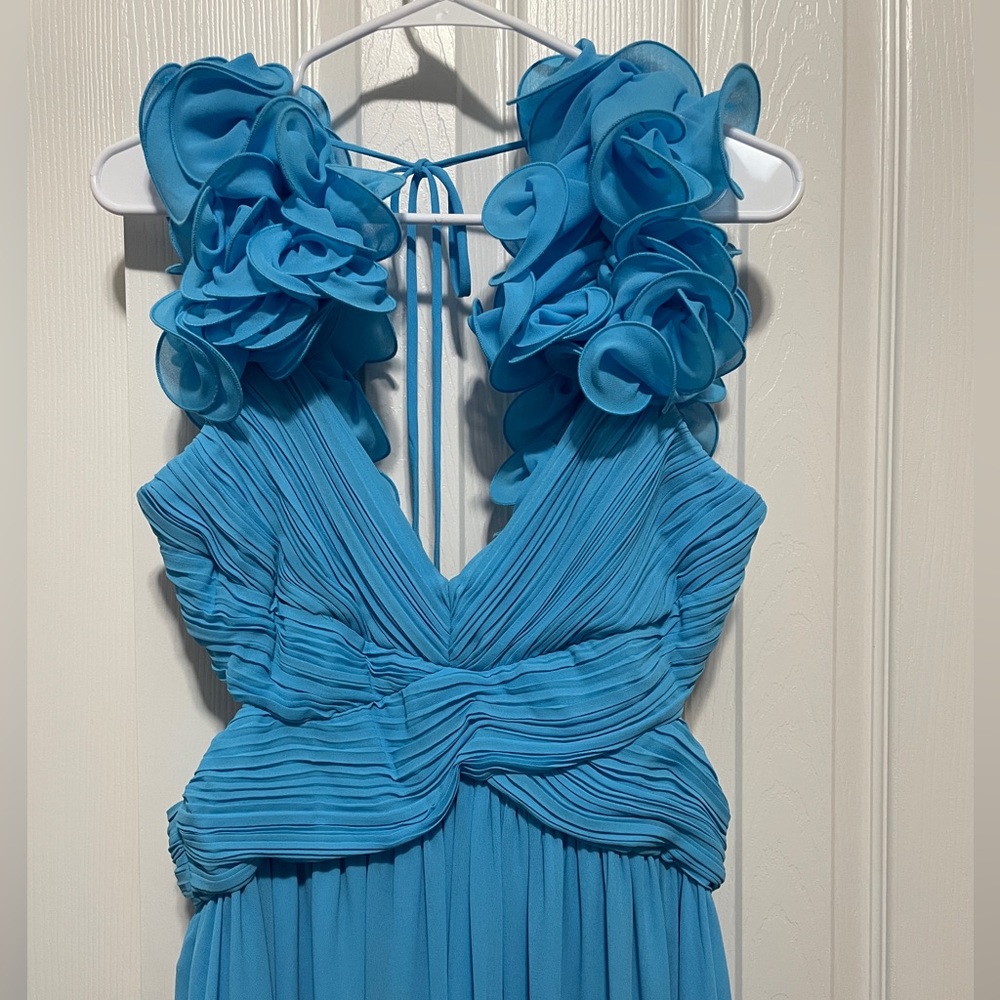 ANTONIO MELANI Blue Maxi Dress